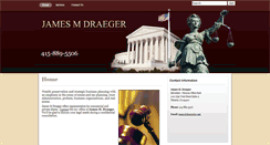 Desktop Screenshot of draegerjamesmca.com
